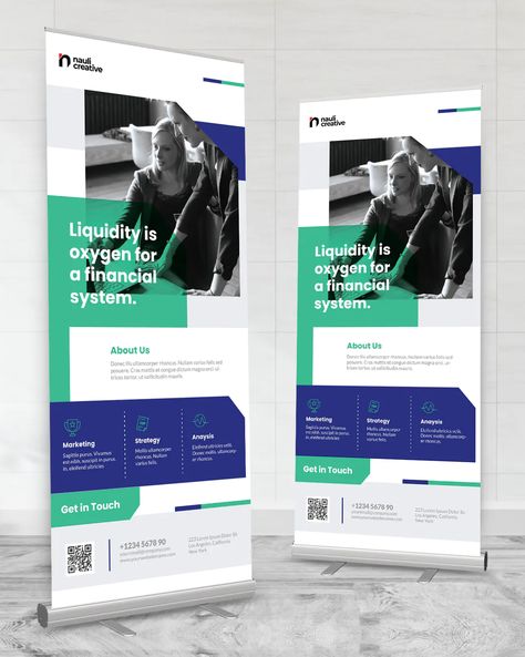 Standies Design Creative, Stand Up Banner Design, Roll Up Design Creative, Standee Design Creative, Roll Up Banner Design Inspiration, Poster Design App, Roll Banner Design, Pull Up Banner Design, Exhibition Banners