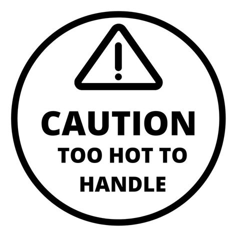 Too hot to handle sticker. To get this click on the link. #hot #sassy #savage #sarcastic #meme # sticker #caution #girly #sticker Caution Sticker, Sassy Stickers, Phone Cover Stickers, Cover Stickers, Too Hot To Handle, Girl Code, Phone Cover, Cricut, Collage