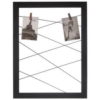 Wire Clothespins Clip Collage Wall Frame Clip Frame, Warm Decor, Silhouette Cameo Machine, Mdf Frame, Print Coupons, Visual Texture, Collage Frames, Collage Wall, Wall Frame