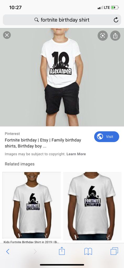 Fortnite Birthday Shirts For Boys, Fortnite Birthday, Family Birthday Shirts, Shirts For Boys, Family Birthdays, 10th Birthday, Birthday Shirts, Boy Birthday, Fortnite