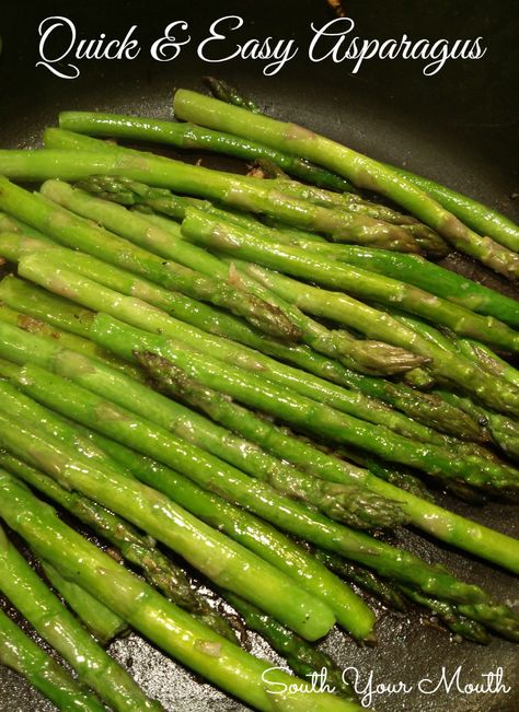 Quick and Easy Asparagus Easy Asparagus, Saute Asparagus, Easy Asparagus Recipes, Asparagus Recipes Baked, Parmesan Asparagus, Olive Oil Recipes, Asparagus Recipes, How To Cook Asparagus, Fresh Asparagus