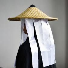 Japanese Hat, Ninja Hat, Lady Jessica, Japanese Ninja, Bamboo Hat, Cone Hat, Bamboo Hats, Anime Ninja, Flat Hats