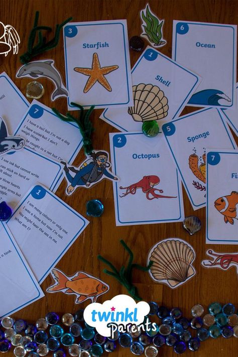 Can you match the riddle clue to the sea animal? This activity is great for encouraging problem-solving and logical thinking skills. Business Proposal Outline, Animal Riddles, Summer Holiday Activities, Sea Printable, Riddles For Kids, The Riddle, Space Camp, Rock Beach, Sea Animal