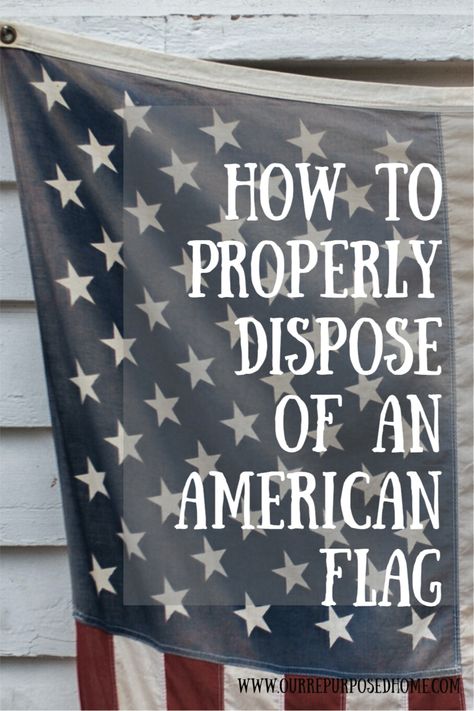 When it comes time to retire an old or tattered flag, proper disposal is essential. It is important to handle the material with respect and dignity as you prepare it for final disposal. Follow the instructions below to properly dispose of a flag in an honorable way. Honor the history and symbolism of your flag by showing appreciation during its retirement ceremony. Flag Pole Ideas, Gb Flag, Old American Flag, Flag Code, Flag Store, United States Flag, Moment Of Silence, Boy Scouts Of America, Girl Scout Troop