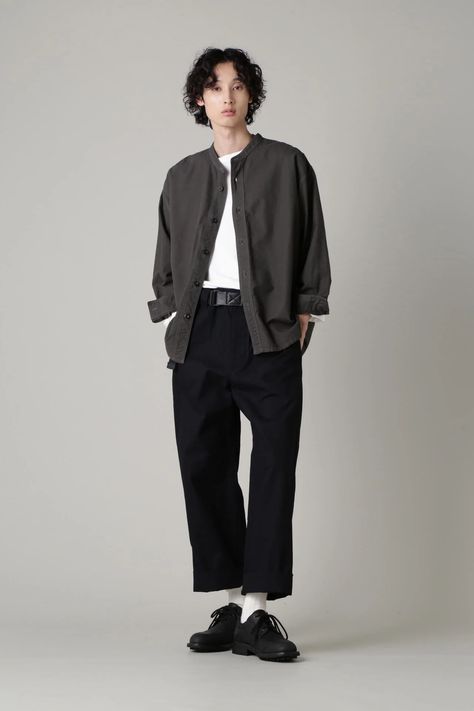 Men’s Fashion Japanese, Japanese Androgynous Fashion, Japanese Mens Style, Masc Business Casual, Japanese Minimalist Fashion Men, Uniqlo Men Outfit, Minimalist Style Men, Normcore Outfits, Japanese Street Fashion Men