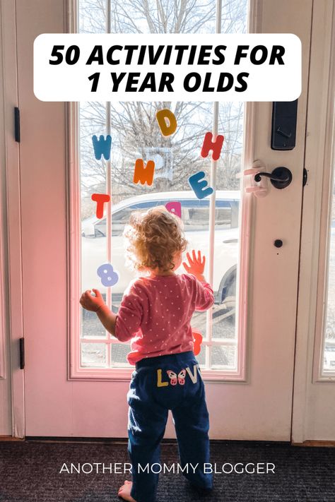 Fun Things To Do With One Year Olds, One Year Old Milestones, 1 Year Milestones, Easy Activities For One Year Olds, Lesson Plans For One Year Olds, Activity For 1 Year Baby, Activities For 1 Year Kids At Home, Games For 1 Year Baby, Activities For Kids At Home 1 Year