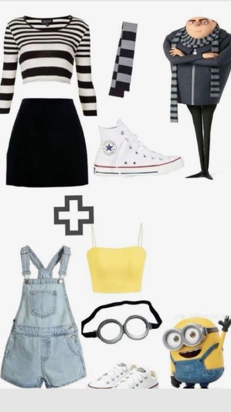 Carnaval Duo, Costume Halloween Duo, Duo Outfits, Fun Halloween Outfits, Home Halloween Costumes, Women Halloween Costume Ideas, Kostuum Halloween, Cute Group Halloween Costumes, Classy Halloween Costumes