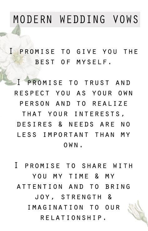 Personal Vows To Husband, Vows Examples, Personal Wedding Vows, Modern Wedding Vows, Writing Wedding Vows, Romantic Wedding Vows, Vows Quotes, Vow Examples, Wedding Vows Examples