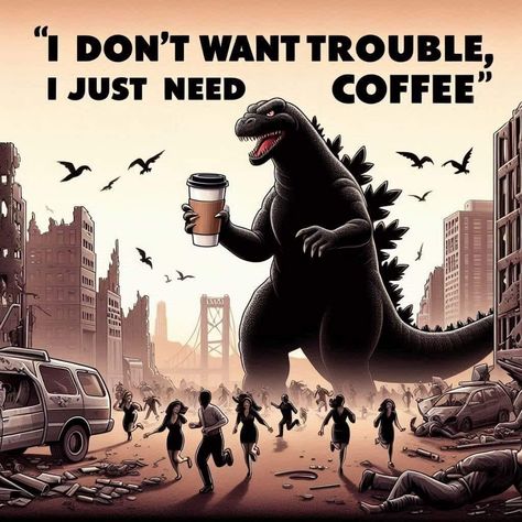 YES‼️lotsss of coffee…☕️🦖🦕 Coffee Humor Monday, Coffee Lover Humor, Coffee Jokes, Friday Coffee, Coffee And Donuts, Coffee Talk, Coffee Wallpaper, Coffee Obsession, Coffee Pictures