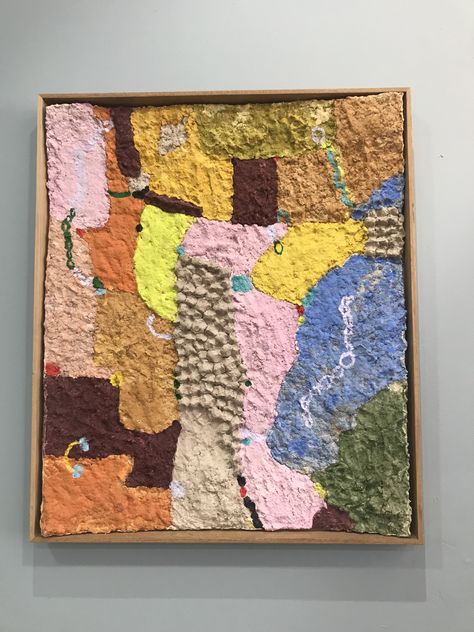 Paper Mache Texture Art, Paper Mache Canvas Art, Paper Mache Installation, Paper Mache Picture Frames, Paper Mache Canvas, Paper Pulp Art, Paper Mache On Canvas, Paper Mache Abstract Sculpture, Paper Mache Fine Art