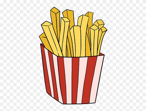 How To Draw French Fries - French Fries Cartoon Drawing Clipart (#5223159) is a creative clipart. Download the transparent clipart and use it for free creative project. Fries Drawing, Fries Cartoon, Drawing Clipart, Cartoon Drawing, Art Clipart, French Fries, Cartoon Drawings, To Draw, Line Art