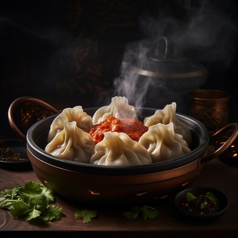 food photography, steamed momos, aesthetic. Momo Aesthetic Food, Momos Aesthetic, Momo Photography, Steamed Momos, Momo Aesthetic, Visit Website, Menu Items, Aesthetic Food, Food Photography