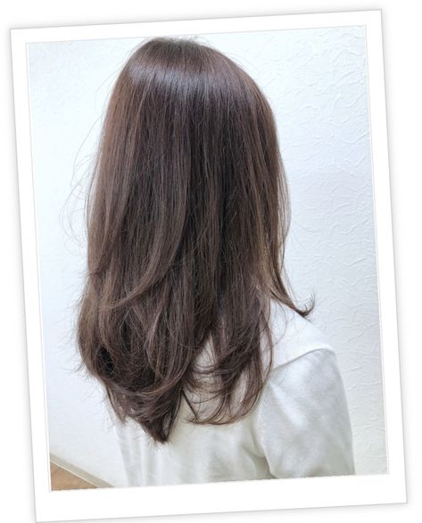 Straight Layered Haircuts Medium, Formal Hairstyles For Mid Length Hair, Layered Asian Hair Medium, Soft Layers Mid Length Hair, Medium Soft Layered Hair, Long Medium Haircut, Mid Length Brown Hair With Layers, Mid Length Haircut Straight, Dark Mid Length Hair