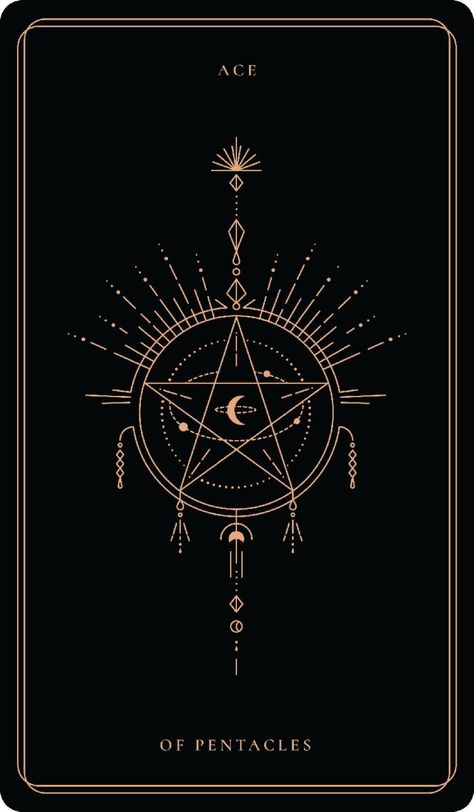 Kartu Tarot, Soul Cards, Ace Of Pentacles, Tarot Tattoo, Pentacles Tarot, Witch Wallpaper, Muster Tattoos, Tarot Major Arcana, Witchy Wallpaper