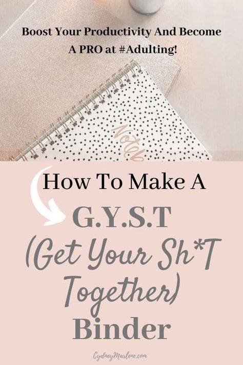 How To Create A GYST Binder #Adulting sewingplanner #blackoutplanner #plannerlistsideas📒. Gyst Binder, Business Planner Organization, Student Planner Organization, Planner Organization College, Aesthetic Planners, Financial Budget Planner, Life Planner Organization, Work Planner Organization, Money Planner