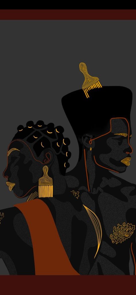 Afrofuturism Art, Afrique Art, Afrikaanse Kunst, African Art Paintings, Black Art Painting, Afrocentric Art, Africa Art, Tableau Art, Black Artwork