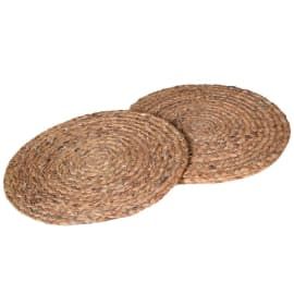 Set of 4 Round Seagrass Placemats Seagrass Placemats, Rustic Placemats, Walnut Furniture, Woven Placemats, Dining Accessories, Charger Plates, Placemat Sets, Shop Chair, Wallpaper Samples