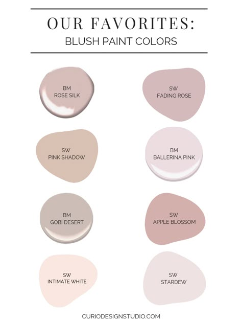 Blush Paint Colors, Blush Paint, Colors For Walls, Nursery Paint Colors, Best Neutral Paint Colors, Pink Paint Colors, Happy V Day, House Color Palettes, Neutral Paint Colors