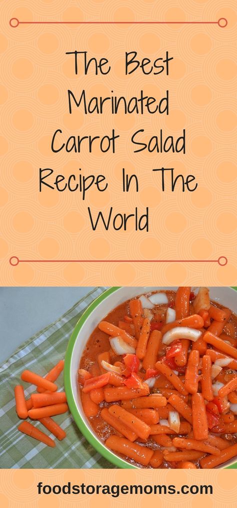 Marinated Carrots With Tomato Soup, Marinated Carrots Recipes, Marinated Carrot Salad, Marinated Carrots, Coconut Curry Chicken Recipes, Marinated Salad, Copper Pennies, Canned Carrots, Sliced Carrots