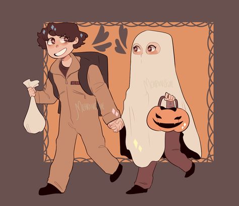 mileven at halloween Mileven Fanart, Mike Eleven, Stranger Things 2, Stranger Things Art, Eleven Stranger Things, Stranger Things Meme, Stranger Things Wallpaper, Strange Things, Stranger Things Funny