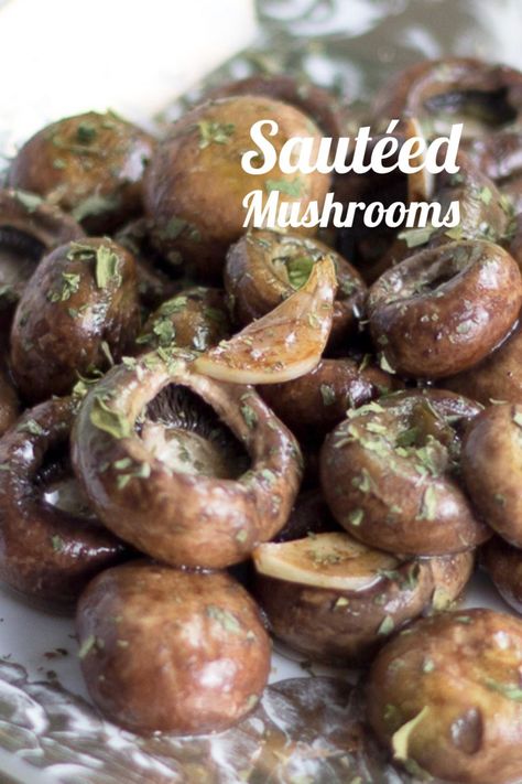 Garlic Sautéed Mushrooms With Lemon | Lemon & Olives | Exploring Greek Food and Culture, The Mediterranean Lifestyle, and Traveling Greece