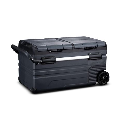 1. Built for Adventure  The NewAir Electric Car Cooler is purpose-built for outdoor enthusiasts, with a tough exterior and reinforced corners. Best Small Rv, Rooftop Tent Camping, Camping Cooler, Camping Fridge, Electric Cooler, Vacation Games, Rv Refrigerator, Outdoor Fridge, Camping Coolers