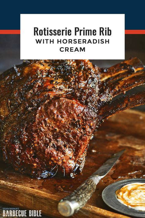 Rotisserie Prime Rib, Boneless Prime Rib Recipe, Prime Rib Recipe Easy, Slow Roasted Prime Rib, Bbq Rotisserie, Best Roast Beef, Prime Rib Roast Recipe, Ribeye Roast, Cooking Prime Rib