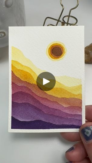 3.8K views · 99 reactions | Color study layers 🌞💜🪻

#watercolor #watercolorpainting #watercolorpractice #colorstudy #watercolorlayers | melodysweetart | Giulio Cercato · City Lights Watercolor Exercises, Layer By Layer, Color Study, Color Studies, Amazing Art Painting, 1k Views, Art Therapy, City Lights, Art Tutorials