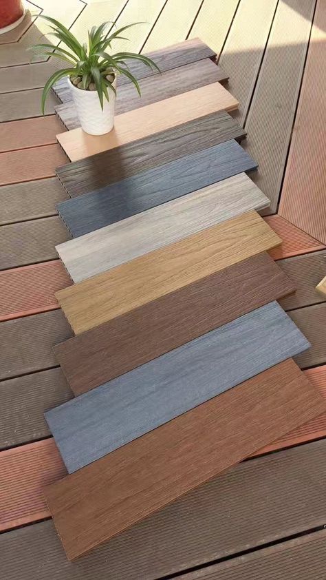 Plastic Wood Deck, Termo Wall, Terrace Flooring, Outdoor Wood Flooring, Decking Railing, Deck Patterns, Teenager Bedroom Design, Beach House Flooring, Patio Decking