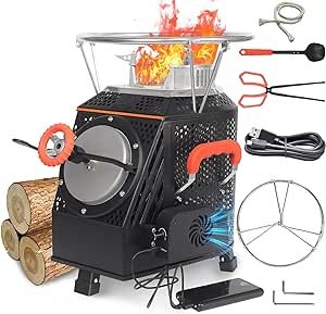 Outside Cooking, Wood Burning Camp Stove, Backyard Gathering, Camp Stove, Camping Bbq, Cooking Stove, Patio Backyard, Rocket Stoves, Camp Kitchen