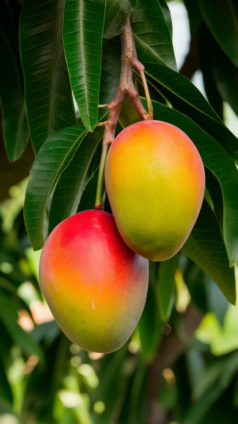 Mango Wallpaper, Tropical Fruit Photography, Mango Flower, Marzipan Fruit, Fruit World, Growing Fruit Trees, Fruits Images, Mango Fruit, Incredible Edibles