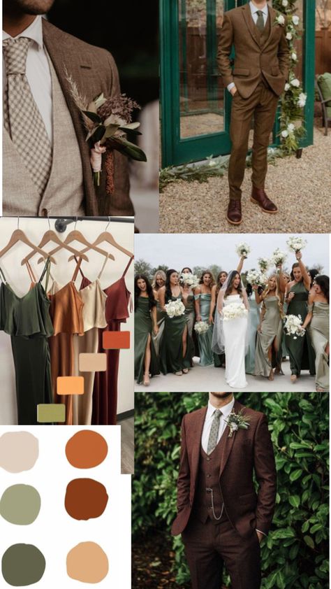 Fall Green Wedding Colors, Sage Green Fall Wedding, Green Fall Weddings, Green Wedding Colors, Wedding Fall, Green Wedding, Wedding Colors, Fall Wedding, Sage Green