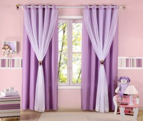 Curtains Style, Swag Curtains, Purple Curtains, Curtain Styles, Living Room Decor Curtains, Stylish Curtains, Beautiful Curtains, Home Curtains, Pink Room