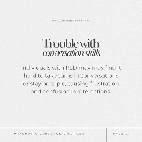 🚨 Is Your Child Struggling with Social Skills? For children with Pragmatic Language Disorder, navigating conversations can be challenging. This communication difference impacts how they connect with others. In my latest blog post, I explore what this diagnosis means and share examples of the conversation and social experiences that children may encounter. From difficulties with conversation skills, understanding social cues, and knowing hidden conversation rules. By understanding these cha... Social Skills For Kids, Language Disorders, Social Cues, Conversation Skills, Social Skills, Blog Post, Communication, The Conversation, Blog Posts