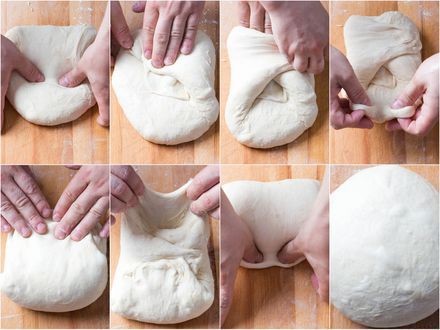 How to Knead, Fold, and Shape Sourdough Bread Crusty White Bread Recipe, Culinary Classroom, Sourdough Breads, Mixer Recipes, White Bread Recipe, Proofing Baskets, Making Bread, Sourdough Baking, Serious Eats