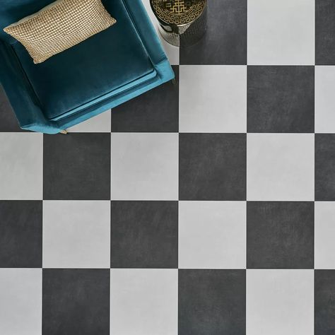 Luxury Vinyl Tile Kitchen, Weathered Concrete, Mannington Adura, Composite Flooring, Luxury Vinyl Tile Flooring, Vinyl Tile Flooring, Vinyl Tiles, Luxury Vinyl Tile, Checkerboard Pattern