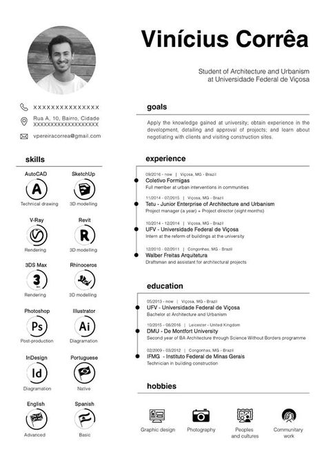 How to Create Best Architecture CV/Resume | illustrarch Architectural Cv, Architecture Resume, Curriculum Vitae Design, Portfolio D'architecture, Design Portfolio Layout, Architect Resume, Desain Ux, Layout Portfolio, Cv Original