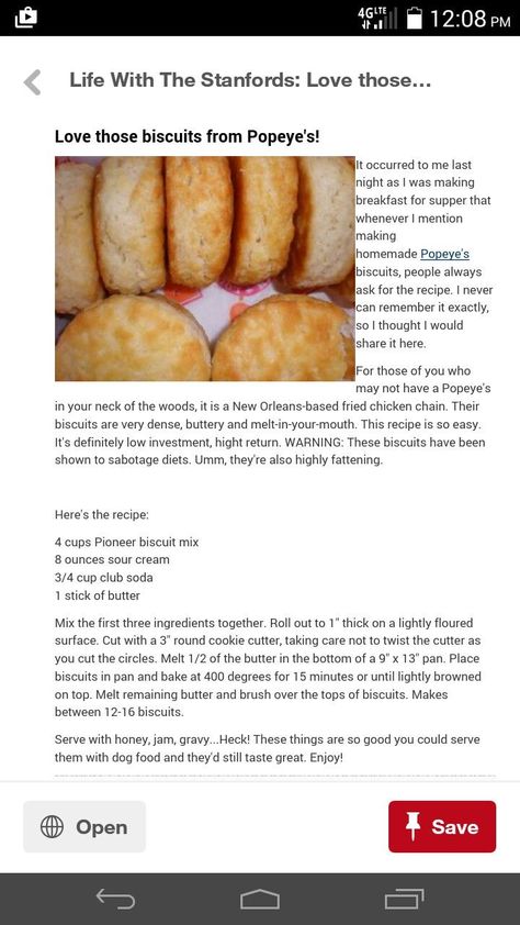 Popeyes Recipes, Popeyes Biscuits, Popeyes Biscuit Recipe, Hardees Biscuit Recipe, Famous Recipes, Homemade Biscuits Recipe, Copykat Recipes, Copycat Restaurant Recipes, Biscuits Recipe