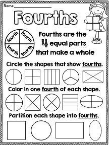 math worksheets Fractions Activities, Math Fractions Worksheets, Writing Fractions, Learning Fractions, Worksheet Kindergarten, First Grade Math Worksheets, Unit Fractions, Teaching Fractions, Fraction Activities