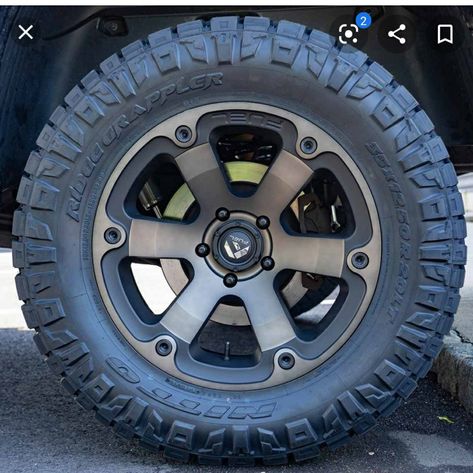 Truck Rims And Tires, Accessoires 4x4, Nitto Ridge Grappler, Jeep Wheels, Bronze Wheels, Truck Rims, Tundra Truck, Ford Trucks F150, Fuel Wheels