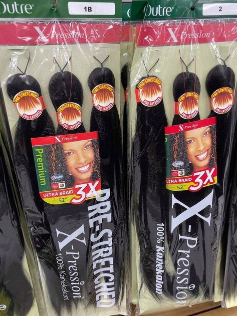 Xpression Hair, Black Hair Afro, Braiding Hair Colors, Tan Skin Blonde Hair, Cute Box Braids, Hair Pack, Spring Hair Color, Hair Supplies, Braids With Beads