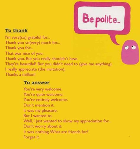 30+ Delightful Ways to Say THANK YOU in English 3 English Talk, Learn English For Free, Other Ways To Say, Improve English, Conversational English, Interesting English Words, English Tips, Grammar Lessons, English Idioms