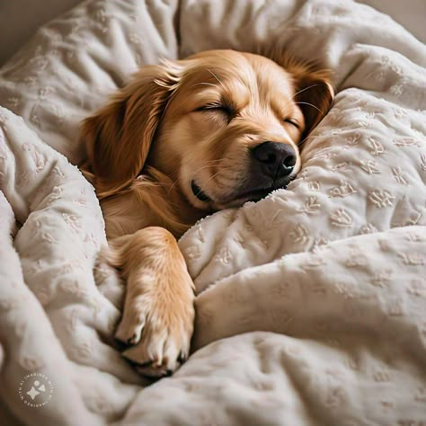 #dp #goodnight #cute #sleeping #sleep #cutedog #doglover Dog Sleeping In Bed, Dog Sleep, Golden Puppies, Sleeping Animals, Sleepy Dogs, Dog Sleeping, Zen Colors, Lazy Dog, Sleeping Dogs