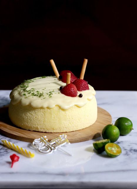 In Cookie Haven: Japanese Souffle Cheesecake Cheesecake Japanese, Souffle Cheesecake, Light Cheesecake, Calamansi Juice, Japanese Cheesecake, Chocolate Glaze, Cake Flour, Round Cakes, Cake Ingredients