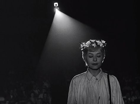 Nights of Cabiria | Federico Fellini | 1957  Giulietta Masina Nights Of Cabiria, Fellini Films, Federico Fellini, Sweet Charity, Fritz Lang, Septième Art, Martin Scorsese, Stanley Kubrick, Alfred Hitchcock