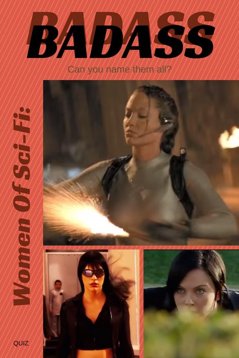 It's hard to talk about sci-fi movies and TV without bringing up their badass female characters. Grit, intelligence, and athleticism are common traits when it comes to the women of sci-fi. See how many of these badass sci-fi women you can name from an image. Badass Female Characters, Badass Female, Sci Fi Tv Shows, Sci Fi Tv, Chill Pill, Netflix And Chill, Tv Characters, Badass Women, Sci Fi Movies