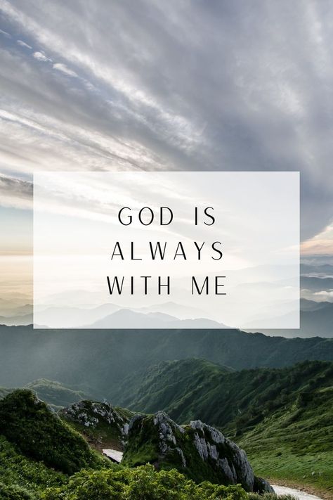 10 Promises from God to You God Is With Me Always, God Always With Me, God Is On My Side, God Saved Me, God Is Always With Me, God Is With Me, Vision Board Book, Christian Thoughts, God Is Faithful