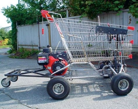 How to Build a Shopping Cart Go-Kart Soapbox Car, Car Designing, Trip Wire, Homemade Go Kart, Go Kart Plans, Wagon Cart, Diy Go Kart, Drift Trike, Cycle Car