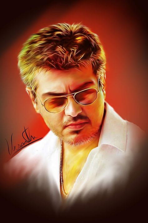 Thala Ajith Hd Wallpaper, Smudge Painting, Thala Ajith, Hd Photos Free Download, Digital Painting Photoshop, Prabhas Actor, Photo Album Layout, Wallpaper Images Hd, Digital Painting Portrait