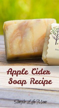 Apple Cider Soap Recipe for Fall – Plus a GIVEAWAY | Simple Life Mom Recipe For Fall, Savon Diy, Easy Soap Recipes, Diy Soap Recipe, Fall Soaps, Cold Process Soap Recipes, Handmade Soap Recipes, Holiday Soap, Soap Making Recipes